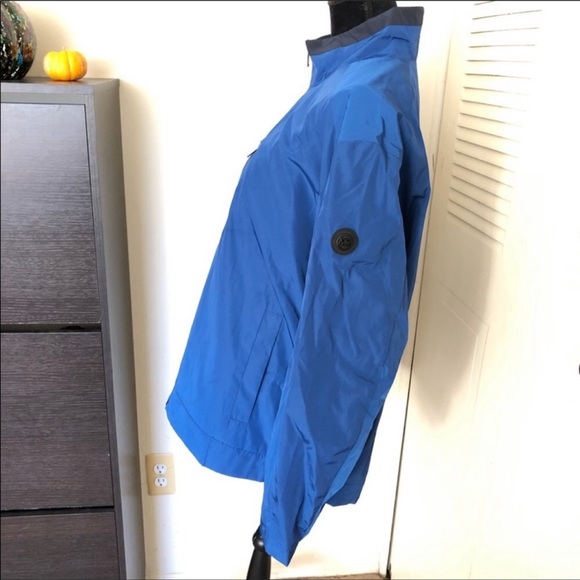 Black Friday / Cyber Monday MK Contrast Collar Rain Jacket New With Tag Size XL - Picture 6 of 8